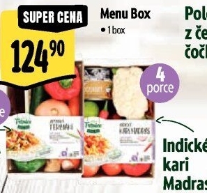 Menu box Indické kari Madras Albert