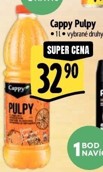 Nápoj Pulpy Cappy