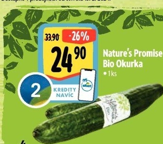Okurka hadovka bio Nature'
