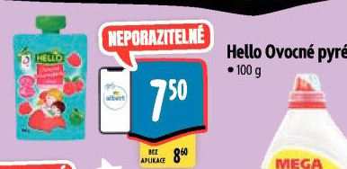 Ovocná kapsička Hello