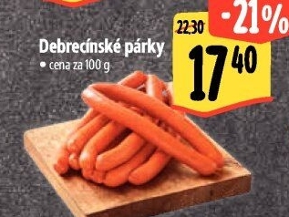 Párky debrecínské