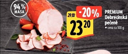 Pečeně debrecínská Premium Albertovo uzenářství