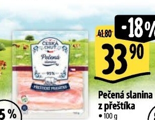 Slanina pečená Přeštické prasátko Česká chuť