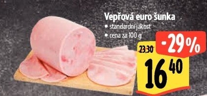 Šunka vepřová Euro standard
