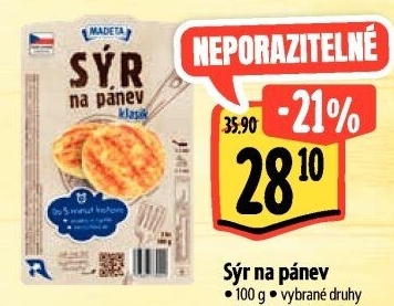 Sýr na pánev Madeta