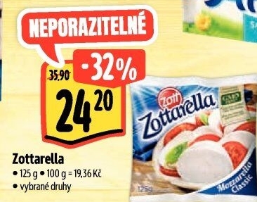 Sýr Zottarella Zott