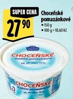 Tradiční pomazánkové Choceňské