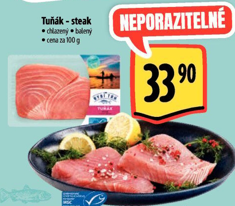 Tuňák steak Albert