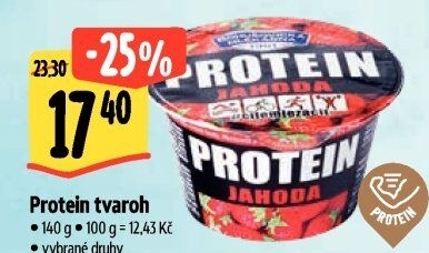 Tvaroh ochucený protein Bohušovická mlékárna