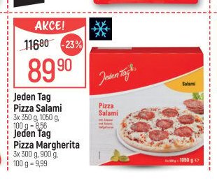 Jeden Tag Pizza Salami / Margherita