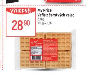 My Price Vafle z čerstvých vajec