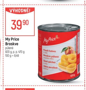 My Price Broskve