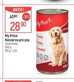 My Price Konzerva pro psy