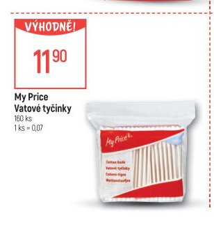 My Price Vatové tyčinky