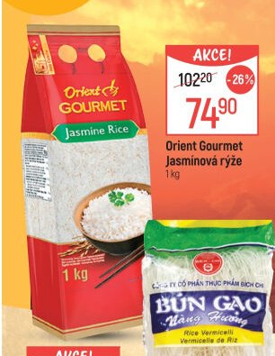 Orient Gourmet Jasmínová rýže 1 kg