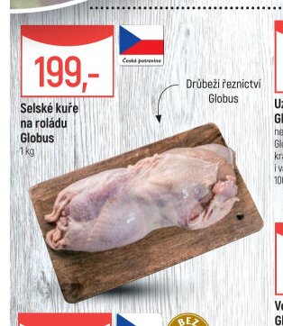Selské kuře na roládu Globus