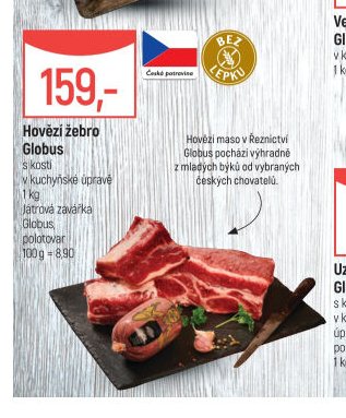 Hovězí žebro Globus