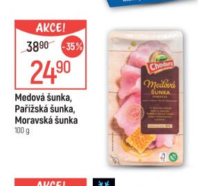 Medová šunka, Pařížská šunka, Moravská šunka