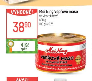 Mei Ning Vepřové maso