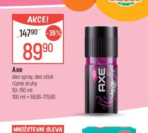 Axe deo spray, deo stick