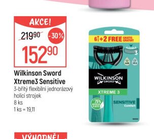 Wilkinson Sword Xtreme3 Sensitive