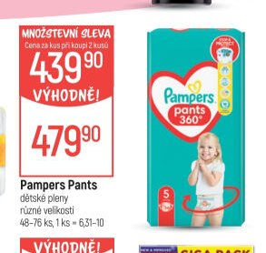 Pampers Pants dětské pleny