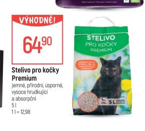 Stelivo pro kočky Premium