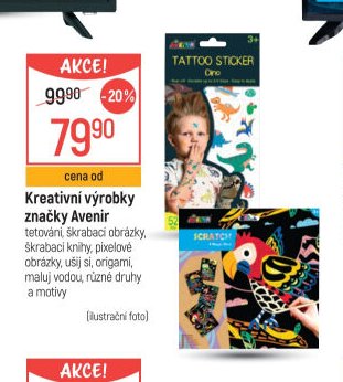 Kreativní výrobky značky Avenir