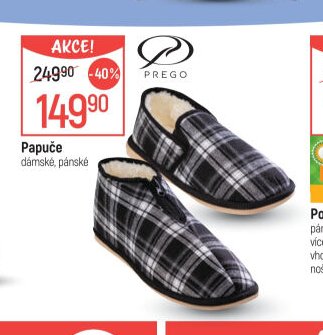 Papuče dámské, pánské