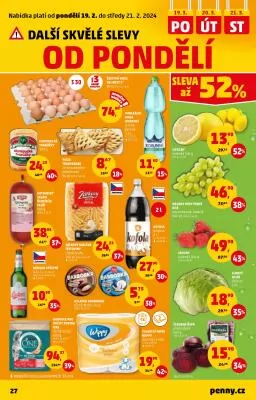 akční leták Penny Market 15.2.2024-21.2.2024