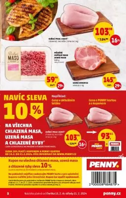 akční leták Penny Market 15.2.2024-21.2.2024