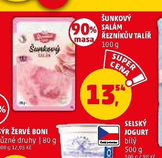 ŠUNKOVÝ SALÁM ŘEZNÍKŮV TALÍŘ