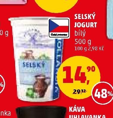 SELSKÝ JOGURT bílý