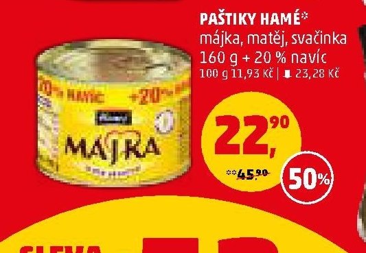PAŠTIKY HAMÉ