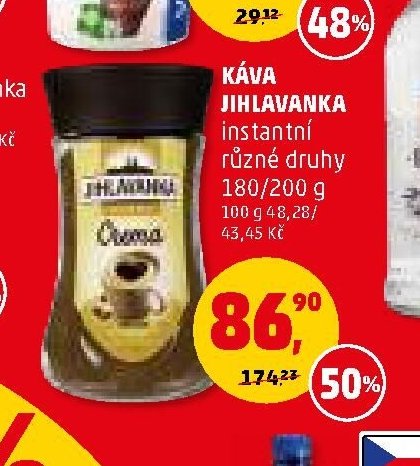 KÁVA JIHLAVANKA instantní