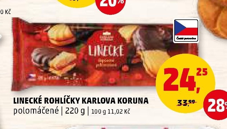 LINECKÉ ROHLÍČKY KARLOVA KORUNA