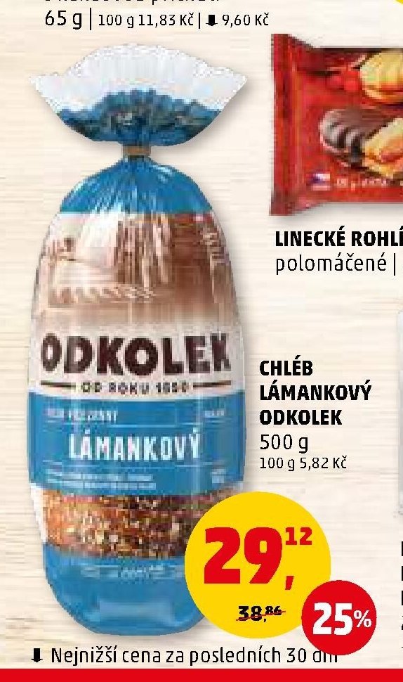 CHLÉB LÁMANKOVÝ ODKOLEK