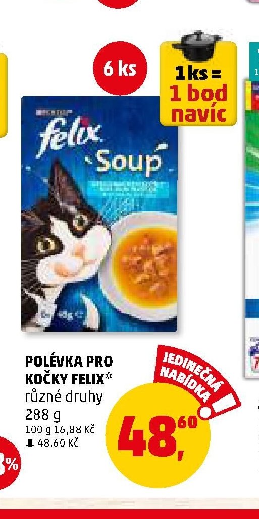 Polévka pro kočky Felix