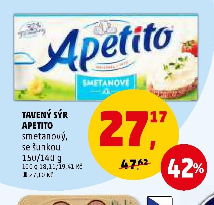 TAVENÝ SÝR APETITO