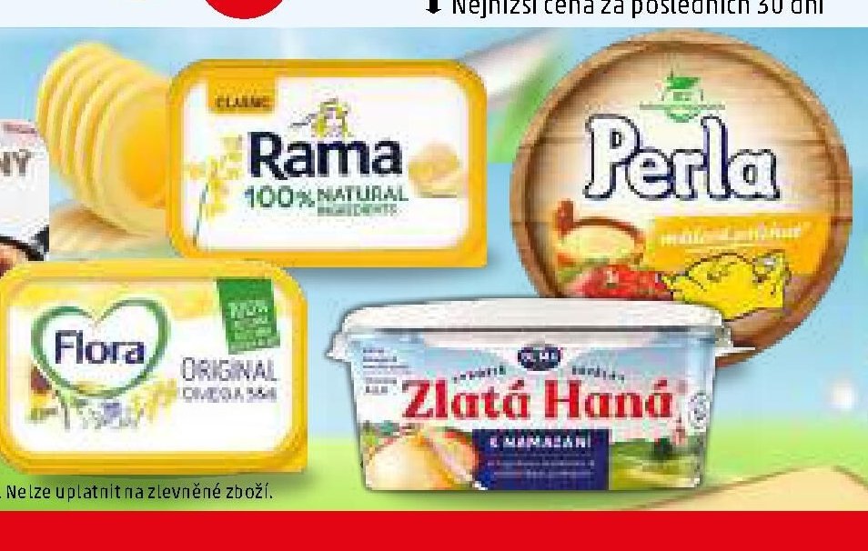 Margaríny Rama, Flora, Zlatá Haná