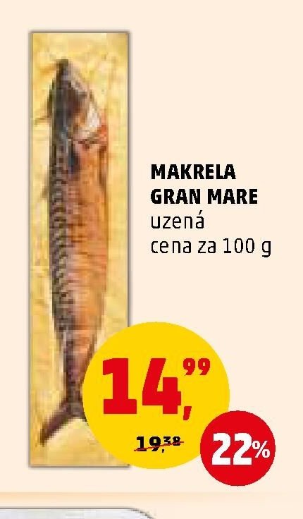 Makrela Gran Mare uzená