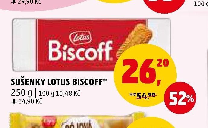 Sušenky Lotus Biscoff 250 g