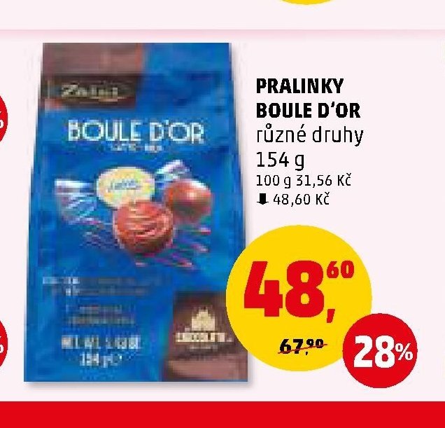 Pralinky Boule d'Or 154 g