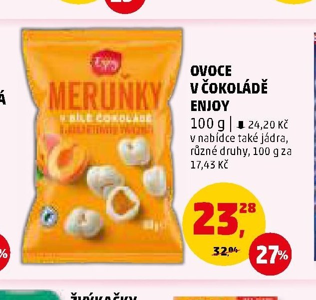 OVOCE V ČOKOLÁDĚ ENJOY
