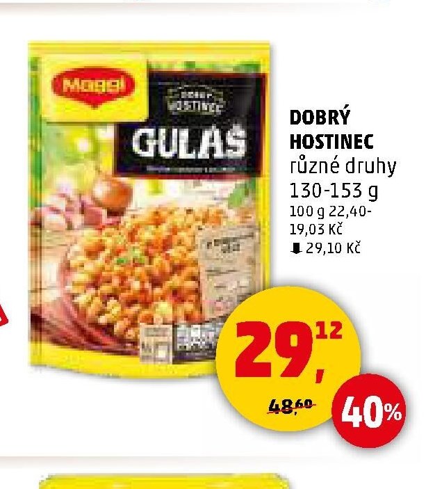 DOBRÝ HOSTINEC různé druhy