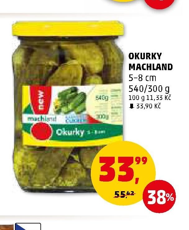 OKURKY MACHLAND 5-8 cm