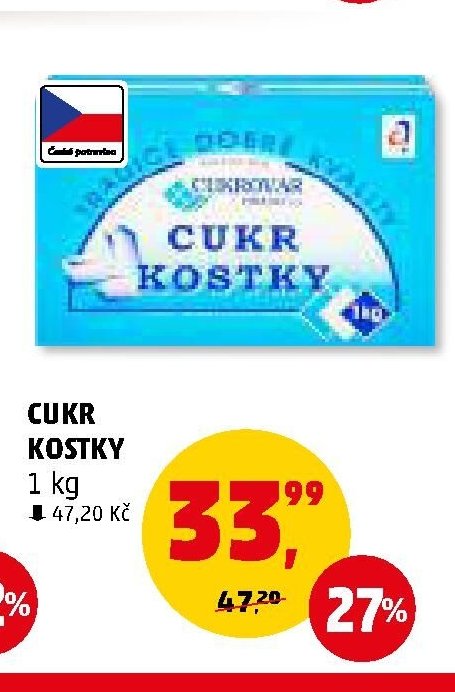 CUKR KOSTKY