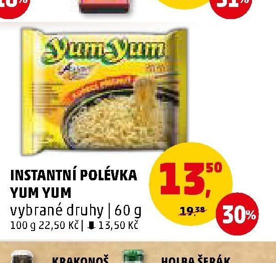 INSTANTNÍ POLÉVKA YUM YUM