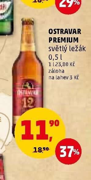 OSTRAVAR PREMIUM světlý ležák