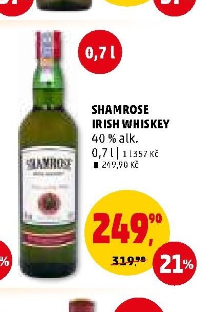 Shamrose Irish Whiskey